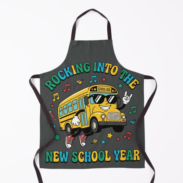 Item preview, Rocking Into The New School Year Bus designed and sold by DigitalGlade.