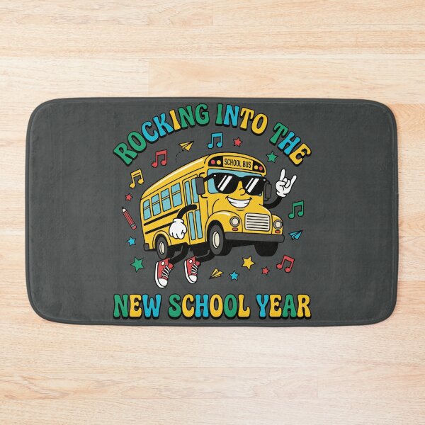 Item preview, Rocking Into The New School Year Bus designed and sold by DigitalGlade.