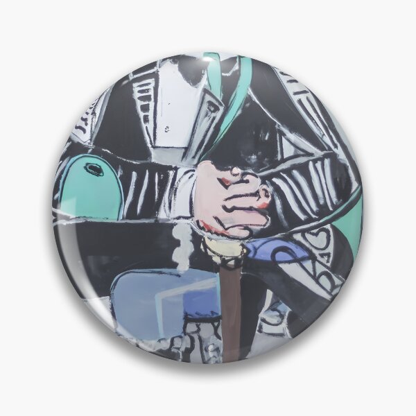 Item preview, Stately Solitude: Cubist Seated General designed and sold by Caragodemia.