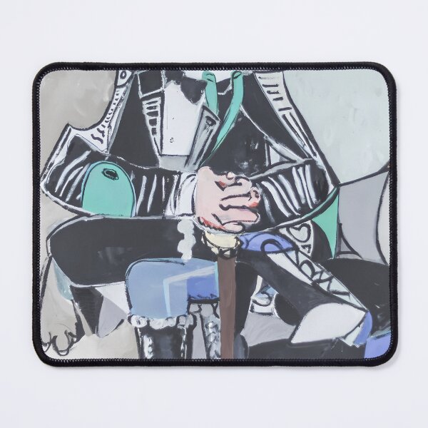 Item preview, Stately Solitude: Cubist Seated General designed and sold by Caragodemia.