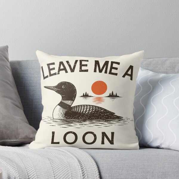 Item preview, Leave Me A Loon Shirt Funny Loon Bird Lake Life Tee designed and sold by LessIsLoud.