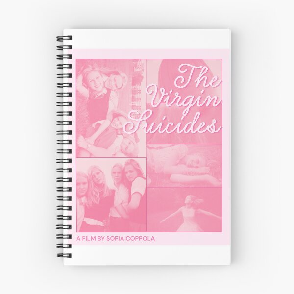 Item preview, the virgin suicides sofia coppola pink graphic design print designed and sold by dandelionzone.