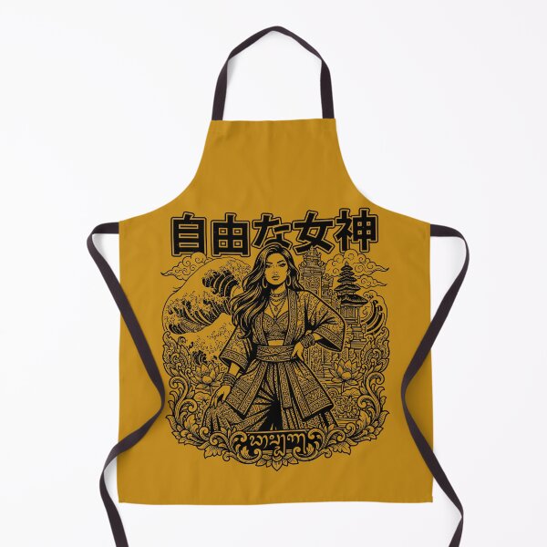 Item preview, Jiyuu Na Megami Free Goddess Balinese Wave Art designed and sold by cannsuh.