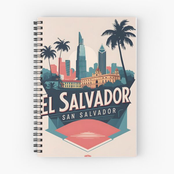 Item preview, San Salvador El Salvador Vintage Travel Tourism designed and sold by TravelersGems.