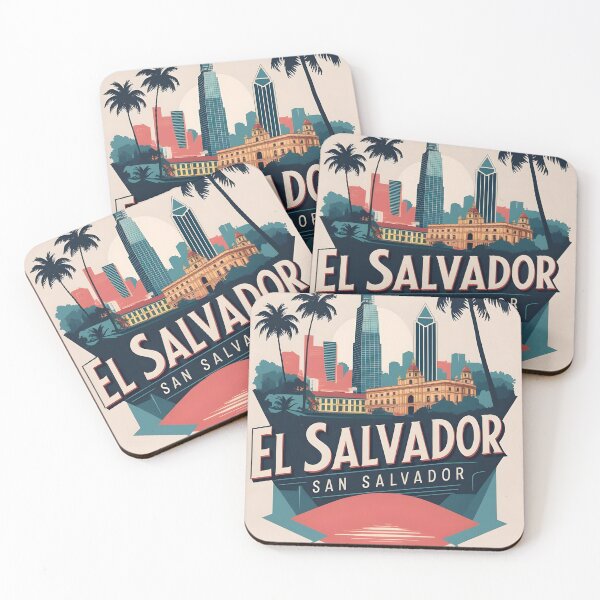 Item preview, San Salvador El Salvador Vintage Travel Tourism designed and sold by TravelersGems.