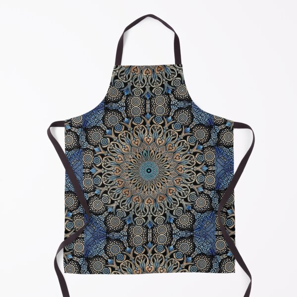 Item preview, Mandala art n.6 (Blue) designed and sold by Filotecnia.