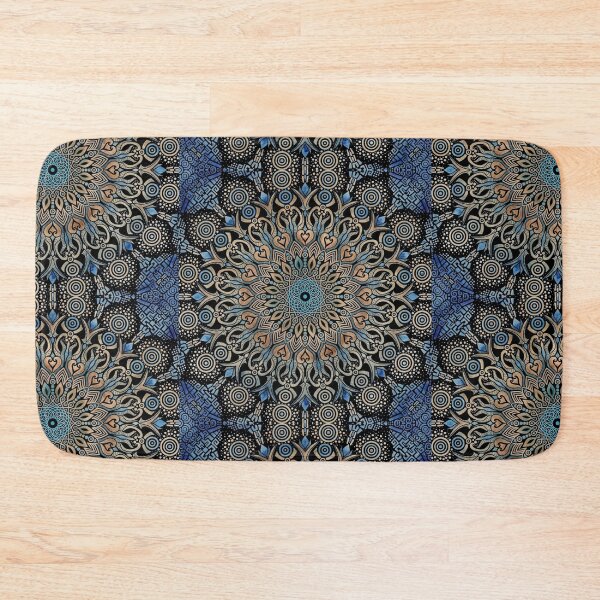 Item preview, Mandala art n.6 (Blue) designed and sold by Filotecnia.