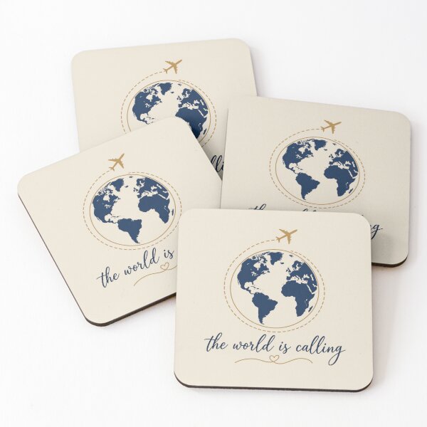 Item preview, The World Is Calling designed and sold by Traveler's Trace.