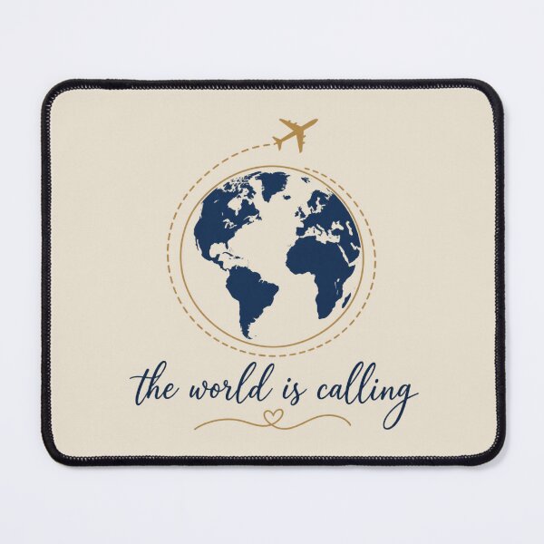 Item preview, The World Is Calling designed and sold by Traveler's Trace.