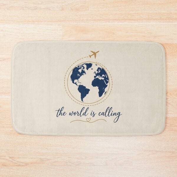 Item preview, The World Is Calling designed and sold by Traveler's Trace.
