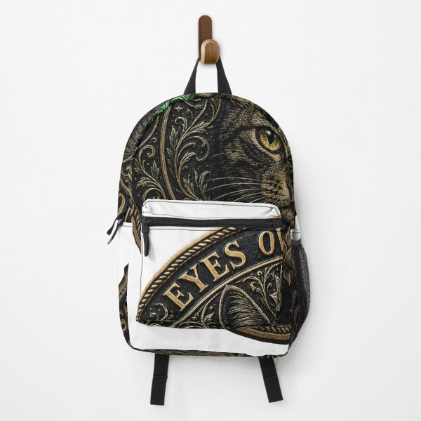 Item preview, The Third Eye Opens – Emerald Third Eye Cat Medallion designed and sold by Eyes Over Chaos .