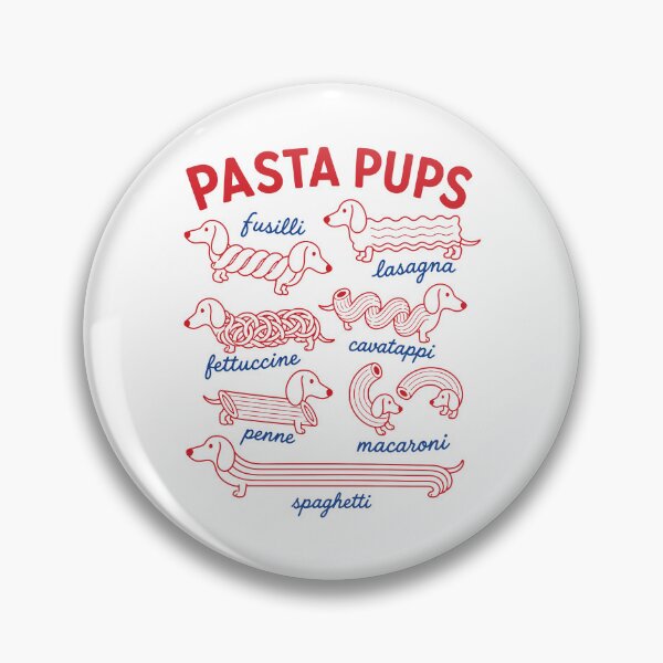 Item preview, Pasta Pups Funny Dachshund Spagetti Italian Foodie Gift designed and sold by gunaone-design.