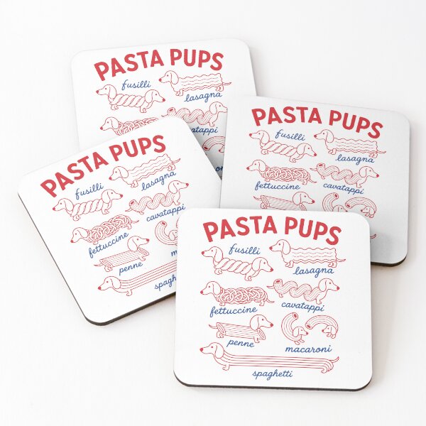 Item preview, Pasta Pups Funny Dachshund Spagetti Italian Foodie Gift designed and sold by gunaone-design.