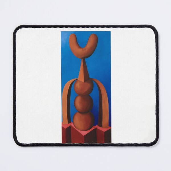 Item preview, Totemic Grace: Surrealist Terracotta Monolith designed and sold by Caragodemia.