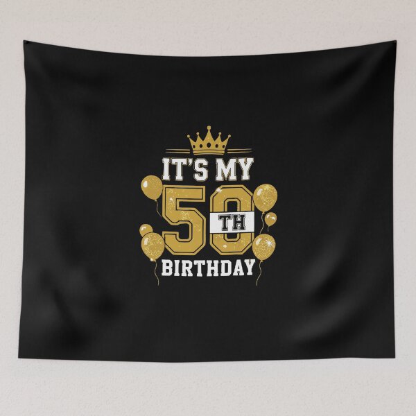 Item preview, It's My 50th Birthday Fiftieth Celebration designed and sold by PopStars1993.
