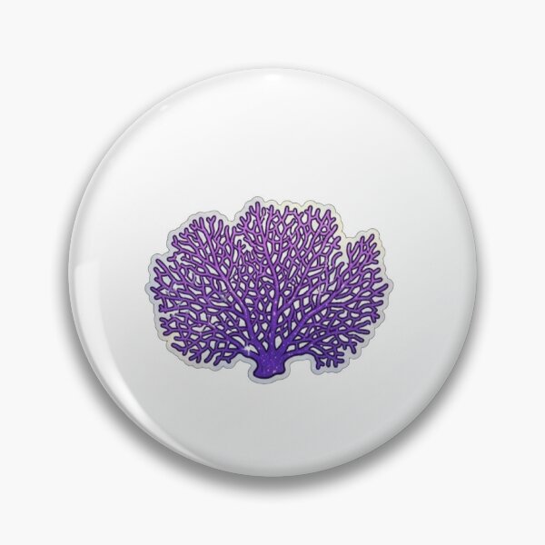Item preview, Purple Sea Fan Gorgonian Coral Reef Illustration designed and sold by KenworksDigital.