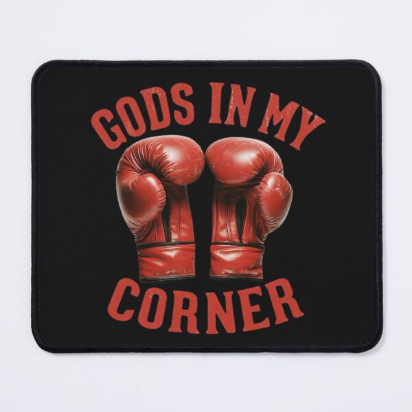 Item preview, God in My Corner Boxing Christian Faith Design designed and sold by TheSilmarillion.