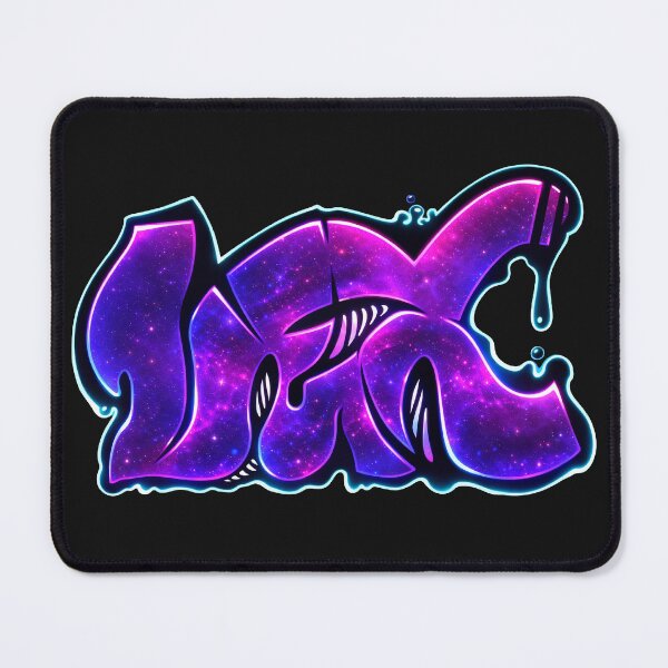 Item preview, VEX — Cosmic Neon Graffiti Lettering designed and sold by NeonSpiritArt.