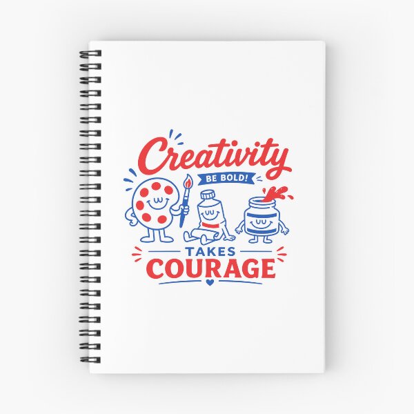 Item preview, Creativity Takes Courage Be Bold Art Teacher designed and sold by gunaone-design.