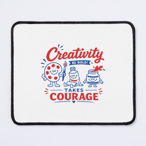 Item preview, Creativity Takes Courage Be Bold Art Teacher designed and sold by gunaone-design.