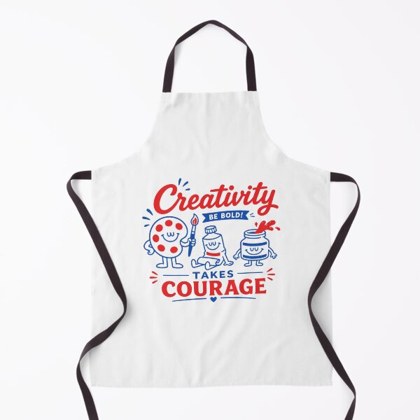 Aperçu de l'œuvre La créativité demande du courage. Osez ! Professeur d'art créée et vendue par gunaone-design.