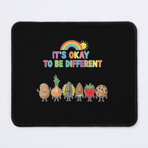 Item preview, It's Okay To Be Different Diversity Inclusion Self Love Acceptance designed and sold by PopStars1993.