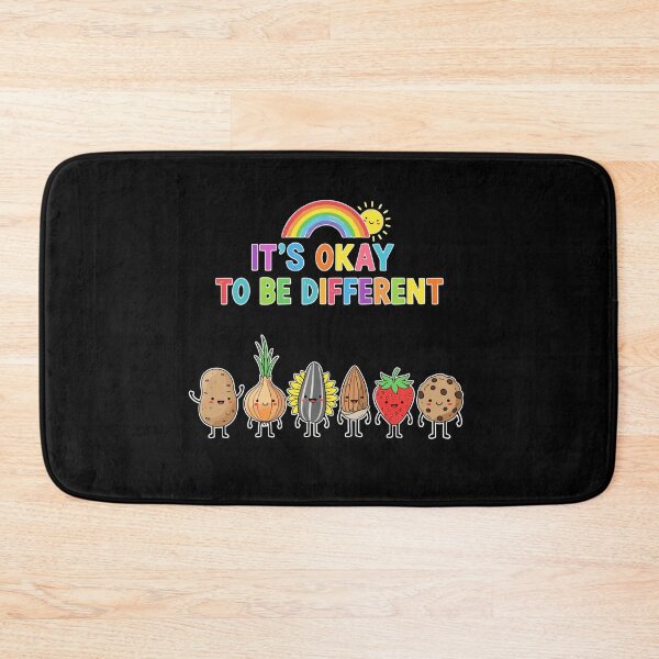 Item preview, It's Okay To Be Different Diversity Inclusion Self Love Acceptance designed and sold by PopStars1993.