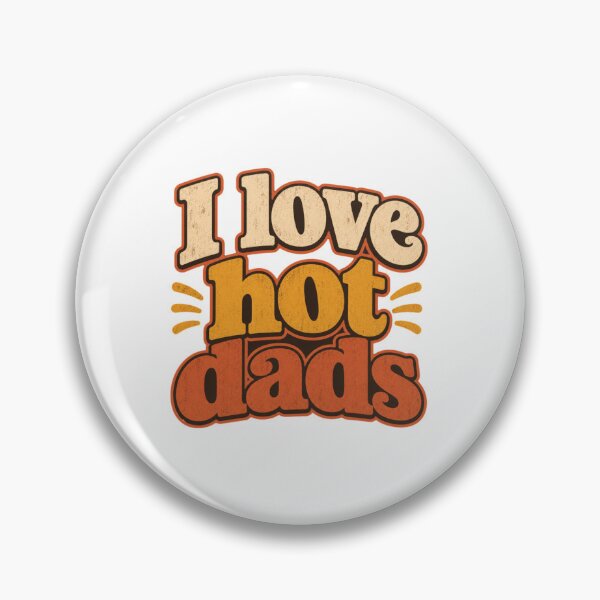 Item preview, I Love Hot Dads Hoodie - Vintage I Heart Hot Dads Sweatshirt designed and sold by shirt-hard-top1.