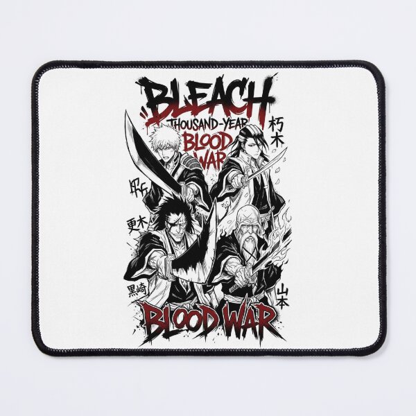Item preview, Bleach Thousand-Year Blood War Anime Manga Art Ichigo Byakuya Zaraki Yamamoto designed and sold by FreakToons.