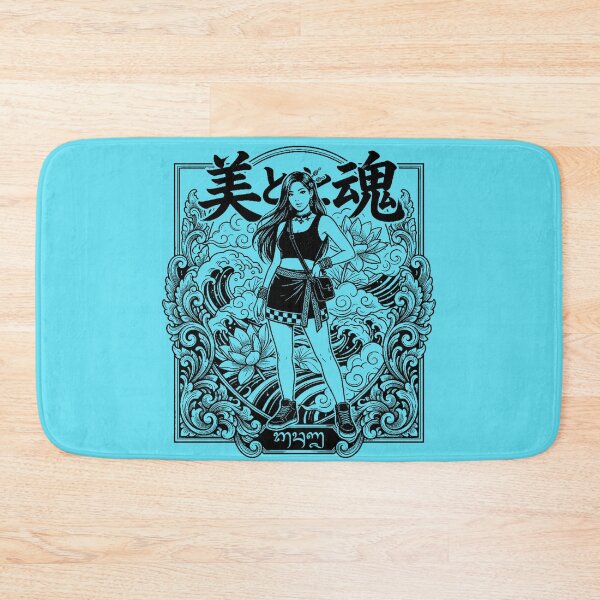 Item preview, Bi To Tamashii Streetwear Goddess Lotus Wave Art designed and sold by cannsuh.