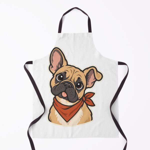 Item preview, French Bulldog Head Tilt Frenchie in a Bandana designed and sold by eignvalue.