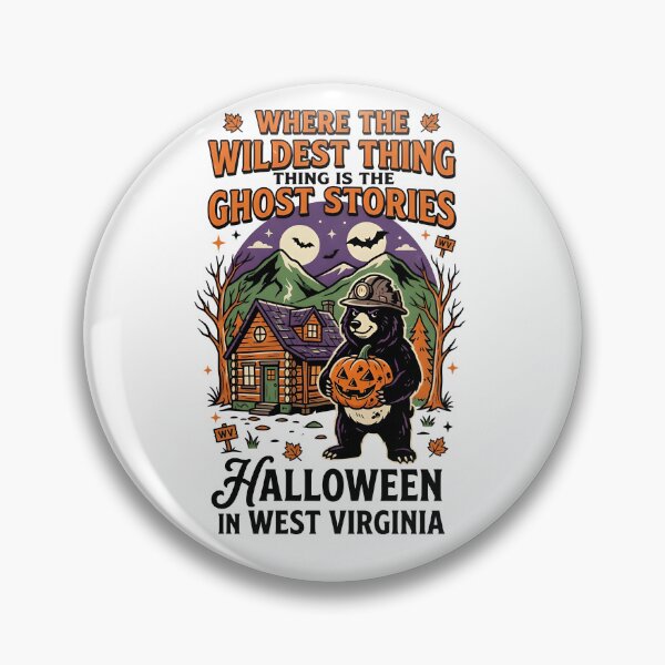 Item preview, Halloween in West Virginia - Where the wildest things is the ghost stories designed and sold by ParadoxParadox.