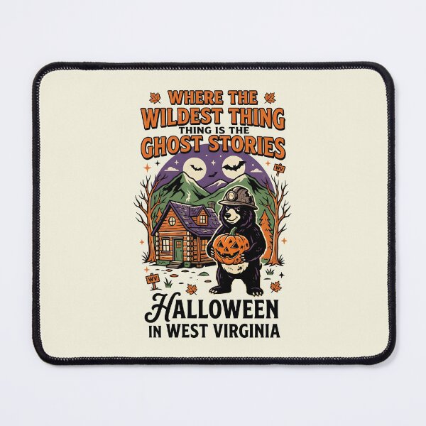 Item preview, Halloween in West Virginia - Where the wildest things is the ghost stories designed and sold by ParadoxParadox.