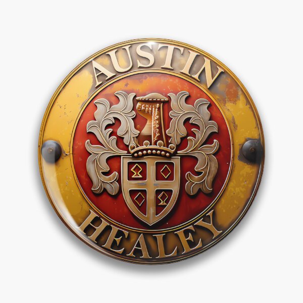 Item preview, Austin Healey The Vintage Shield Emblem | ⭐⭐⭐⭐⭐ designed and sold by Muhammad Elbialy.