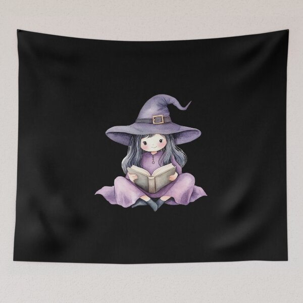 Item preview, Witch Reading a Book designed and sold by ilkansiturikman.
