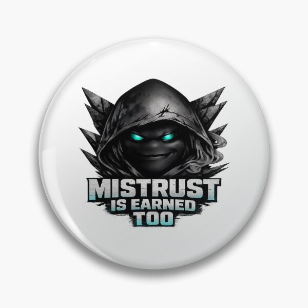 Item preview, Mistrust Is Earned Too - Dark Hooded Streetwear Graphic designed and sold by FrozenHeat97.