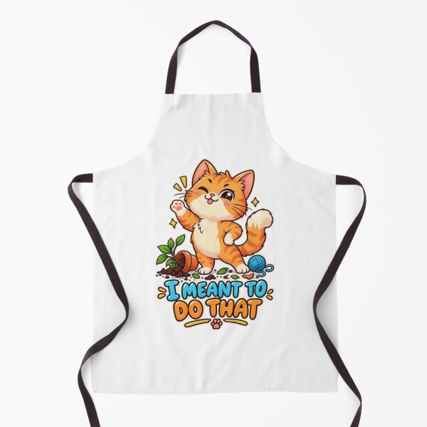Item preview, Funny Orange Cat I Meant To Do That Kawaii designed and sold by PrintforDesign.
