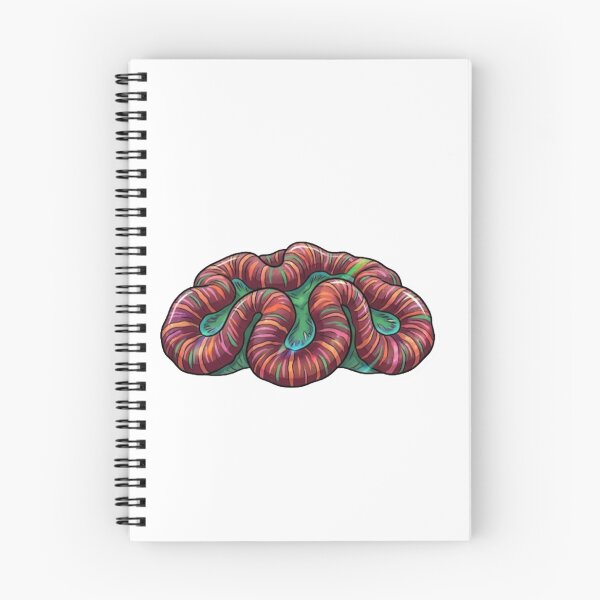 Item preview, Lobophyllia Brain Coral Colorful Reef Aquarium Art designed and sold by KenworksDigital.