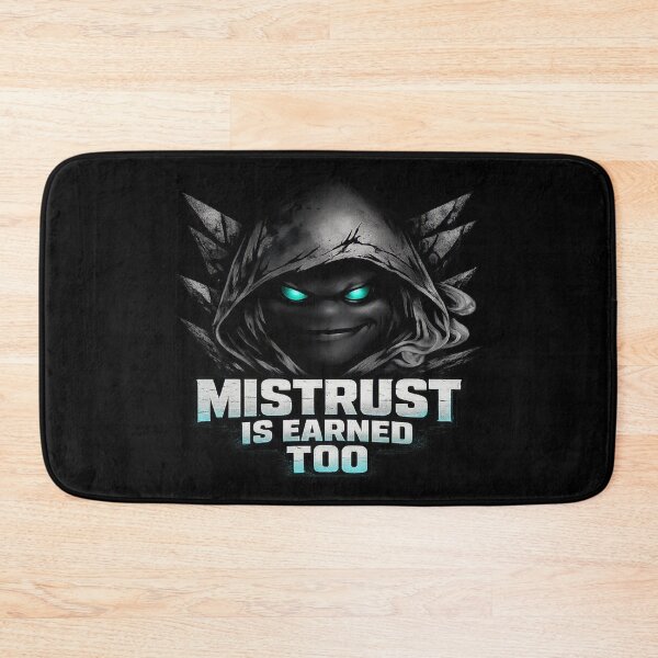Item preview, Mistrust Is Earned Too - Dark Hooded Streetwear Graphic designed and sold by FrozenHeat97.