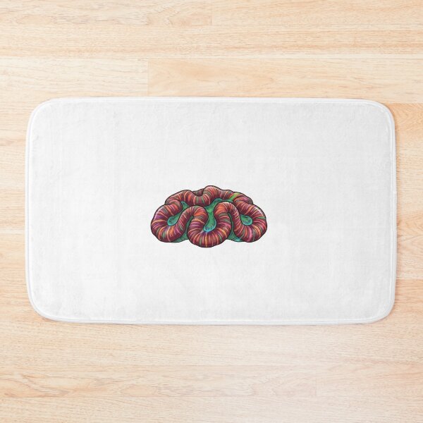 Item preview, Lobophyllia Brain Coral Colorful Reef Aquarium Art designed and sold by KenworksDigital.