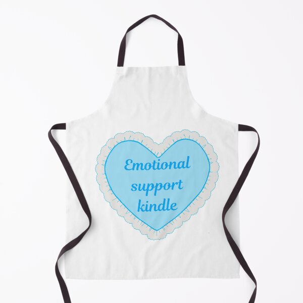 Item preview, emotional support kindle sticker blue designed and sold by Artbychiii.