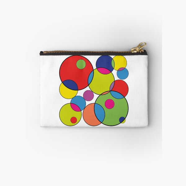 Item preview, Colored Geometric Pattern with Overlapping Circles designed and sold by AndysTeeShop.