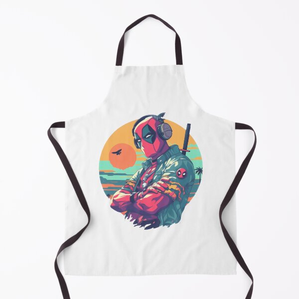 Item preview, Deadpool Merc With A Mouth Funny Retro Comic Illustration | Limited Edition designed and sold by ImTheBale.