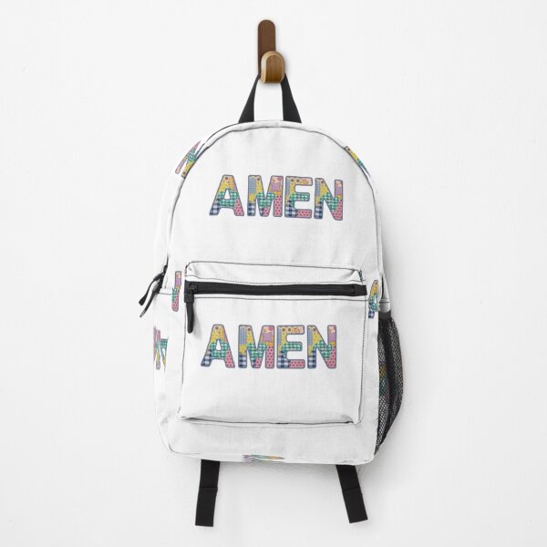 Artikelvorschau, Amen Faith Christian Quilted Patchwork Design entworfen und verkauft von Evercrest Life.