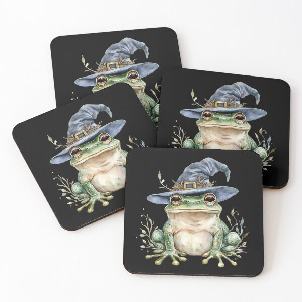 Item preview, Frog in a Wizard Hat designed and sold by ilkansiturikman.