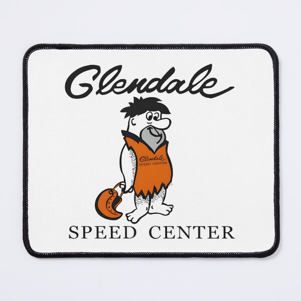 Artikelvorschau, Glendale Speed Center Vintage Retro Auto-Show T-Shirt | Limitierte Auflage entworfen und verkauft von Muhammad Elbialy.