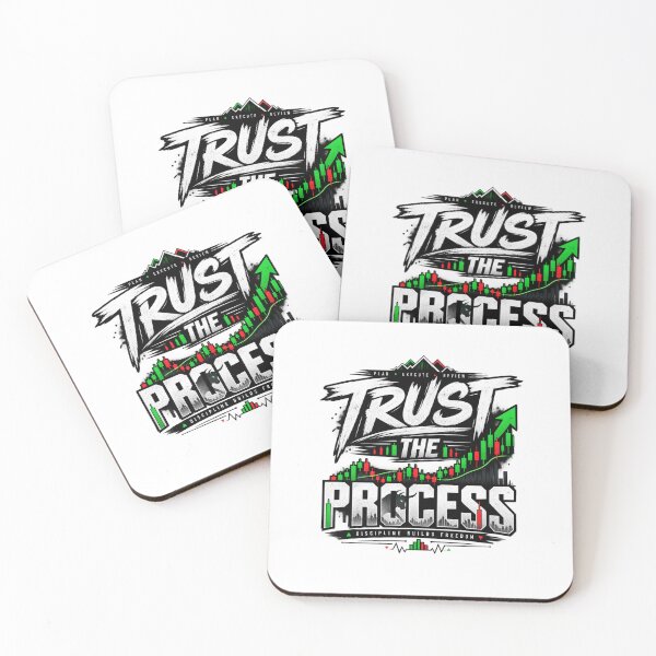 Item preview, Trust The Process Day Trader Motivation designed and sold by NovaMoodCo.