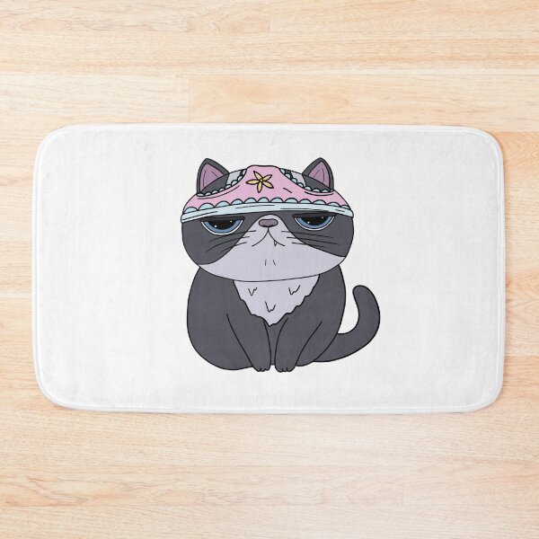 Item preview, kawaii cat wearing panties on its head designed and sold by Insomnie.