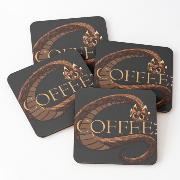 Item preview, Where's the Coffee? Coffee Snake designed and sold by OrphneDoesArt.
