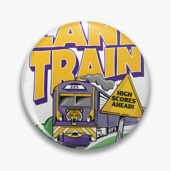 Item preview, All Aboard The Lane Train Purple And Gold Coming To An Endzone Near You | Perfect Gift For You And Friends designed and sold by Muhammad Elbialy.